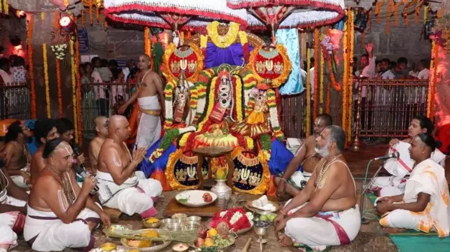 Vontimitta Bathed in Divine Fervour as Wedding of Rama and Sita Captivates Thousands