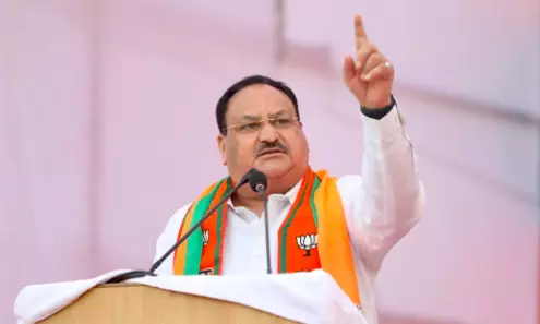 C’garh: Congress anti-Ram, anti-Sanatan: Nadda