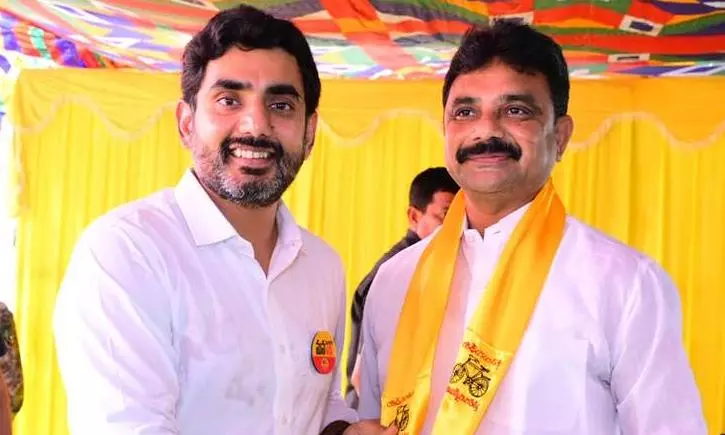 YSRC Leader Quits Party in Udayagiri YSRC Leader Quits Party in Udayagiri