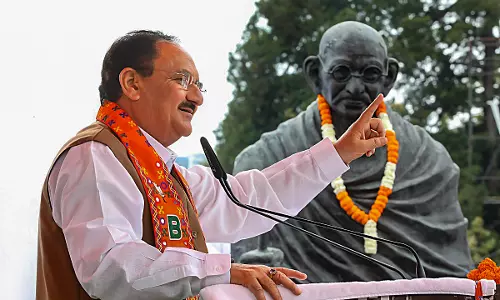 Kerala will defeat disconnected elements: Naddas swipe at Tharoor