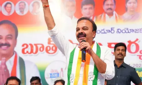 Gaddam Ranjith Reddy Files Nomination Papers from Chevella