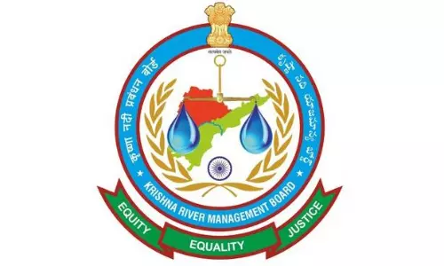 Telangana State Asks KRMB To Stop Water Drawals by AP From Nagarjunasagar Telangana State Asks KRMB To Stop Water Drawals by AP From Nagarjunasagar