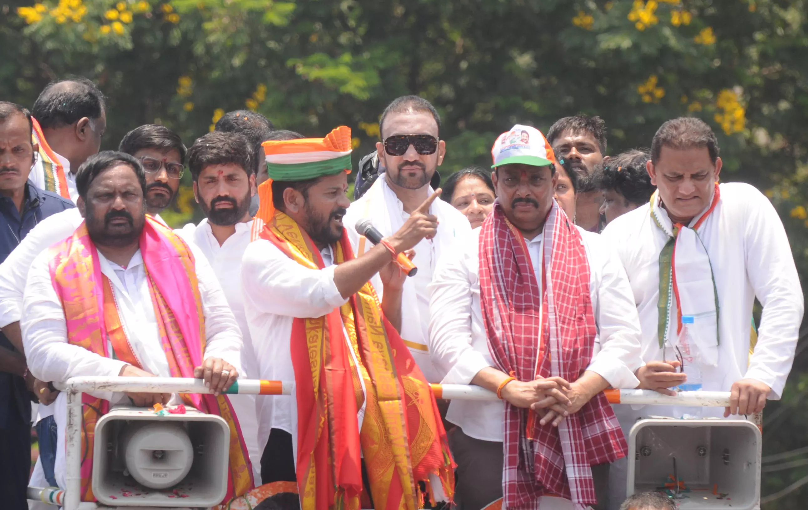Secunderabad: CM Revanth holds mega roadshow in support of Danam