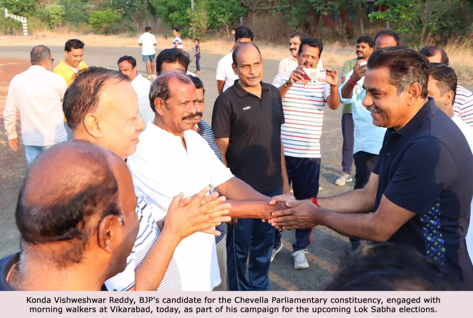 BJP stands for nation first: Konda Vishweshwar Reddy