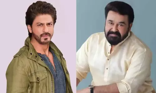 Mohanlal grooves to Jawans song, SRK  thanks him