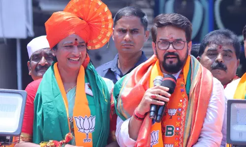 Congress Eyes People’s Assets, Says Anurag Thakur
