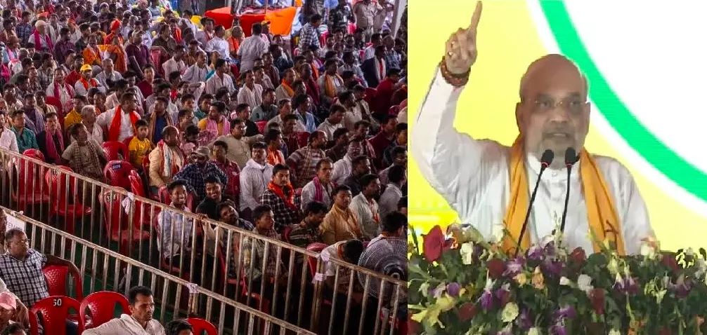 Overthrow Patnaik govt: Amit Shah during Odisha campaign Overthrow Patnaik govt: Amit Shah during Odisha campaign