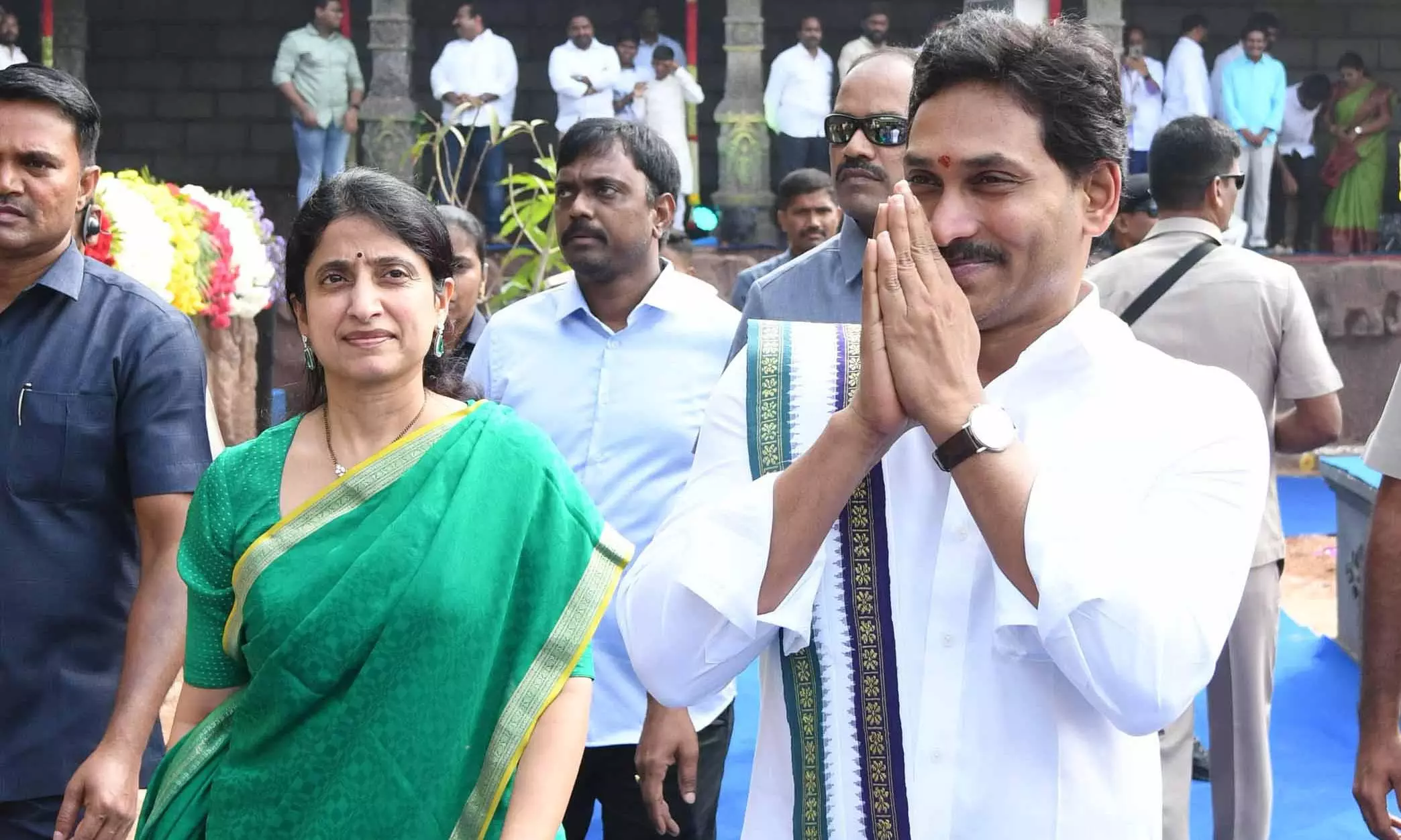 Jagan will secure bigger majority in Pulivendula: Bharathi Jagan will secure bigger majority in Pulivendula: Bharathi