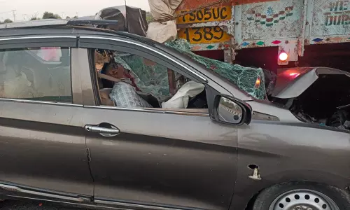 Suryapet: 6 Persons Die, Two Injured in Road Accident