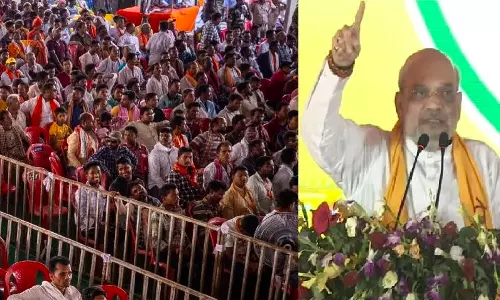 Overthrow Patnaik govt: Amit Shah during Odisha campaign Overthrow Patnaik govt: Amit Shah during Odisha campaign