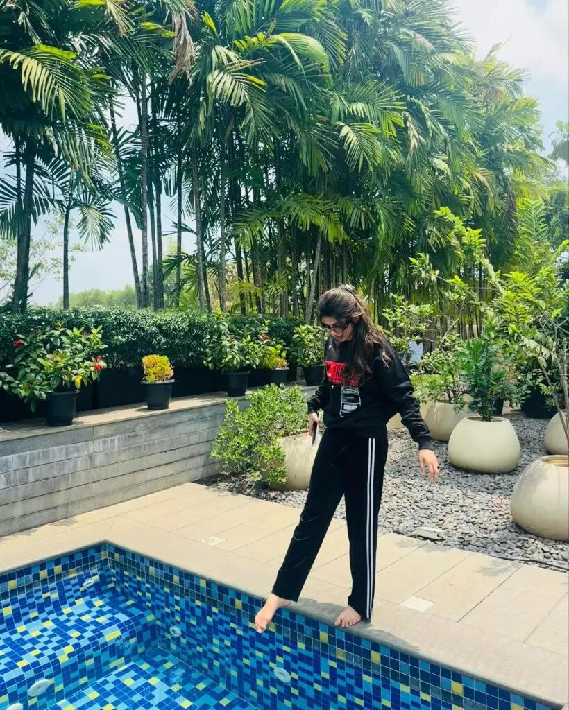 Sreeleela basking in the summer Sun