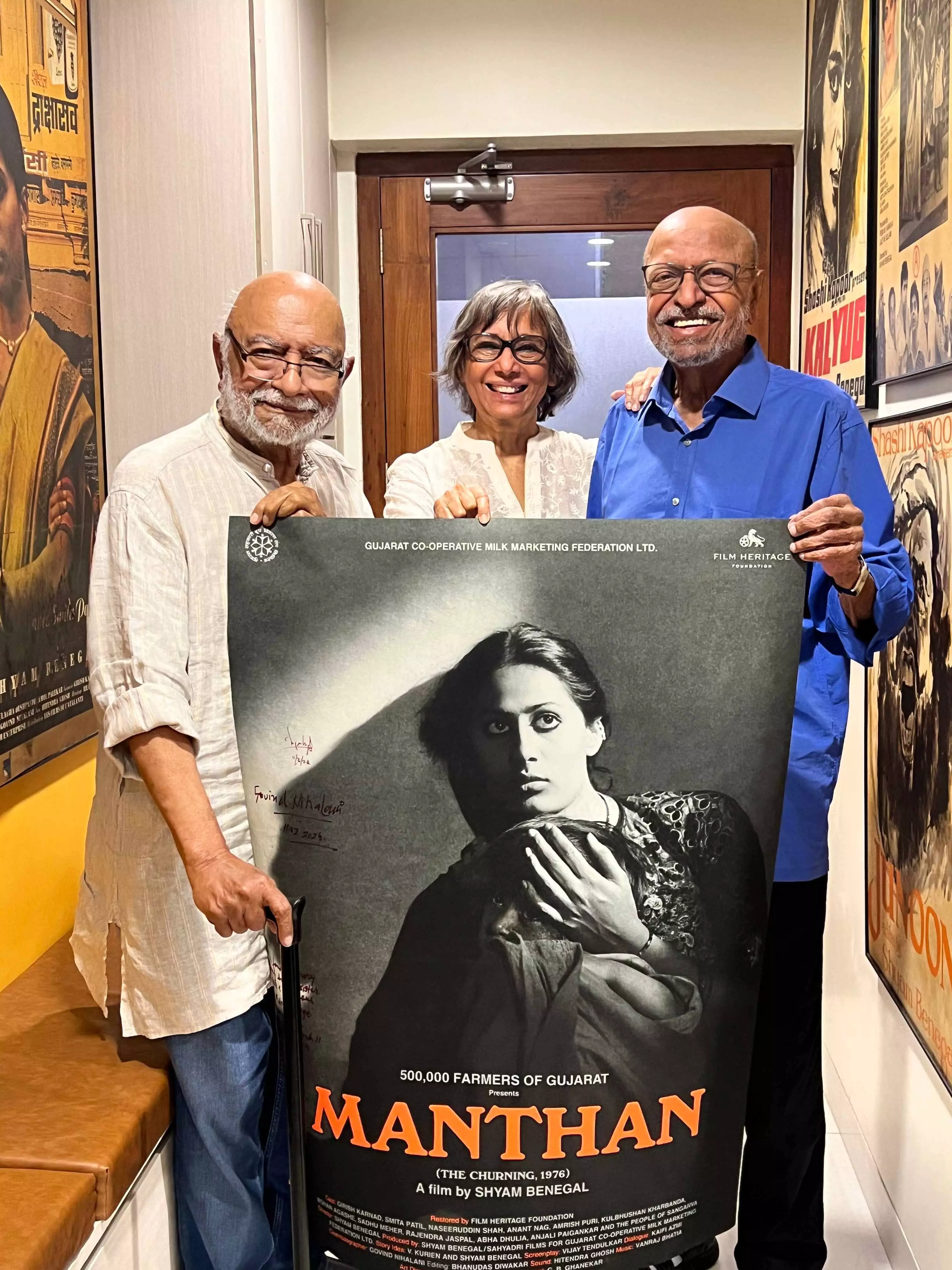 Film Heritage Foundation's Restoration Of Shyam Benegal's Manthan Premiere At Cannes - Vimarsana News