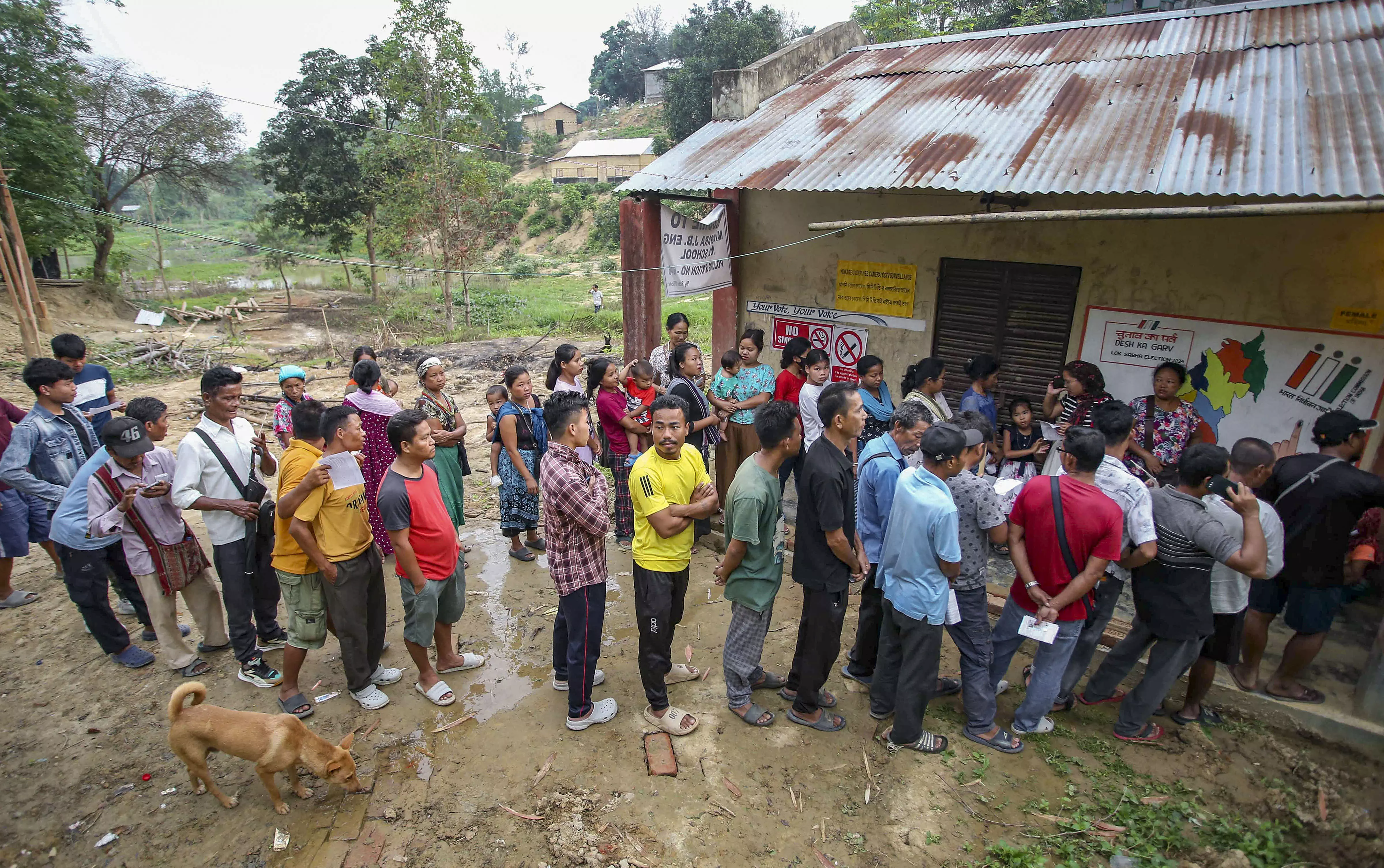 Polling held in 7 seats in Assam, Manipur and Tripura amid tight security