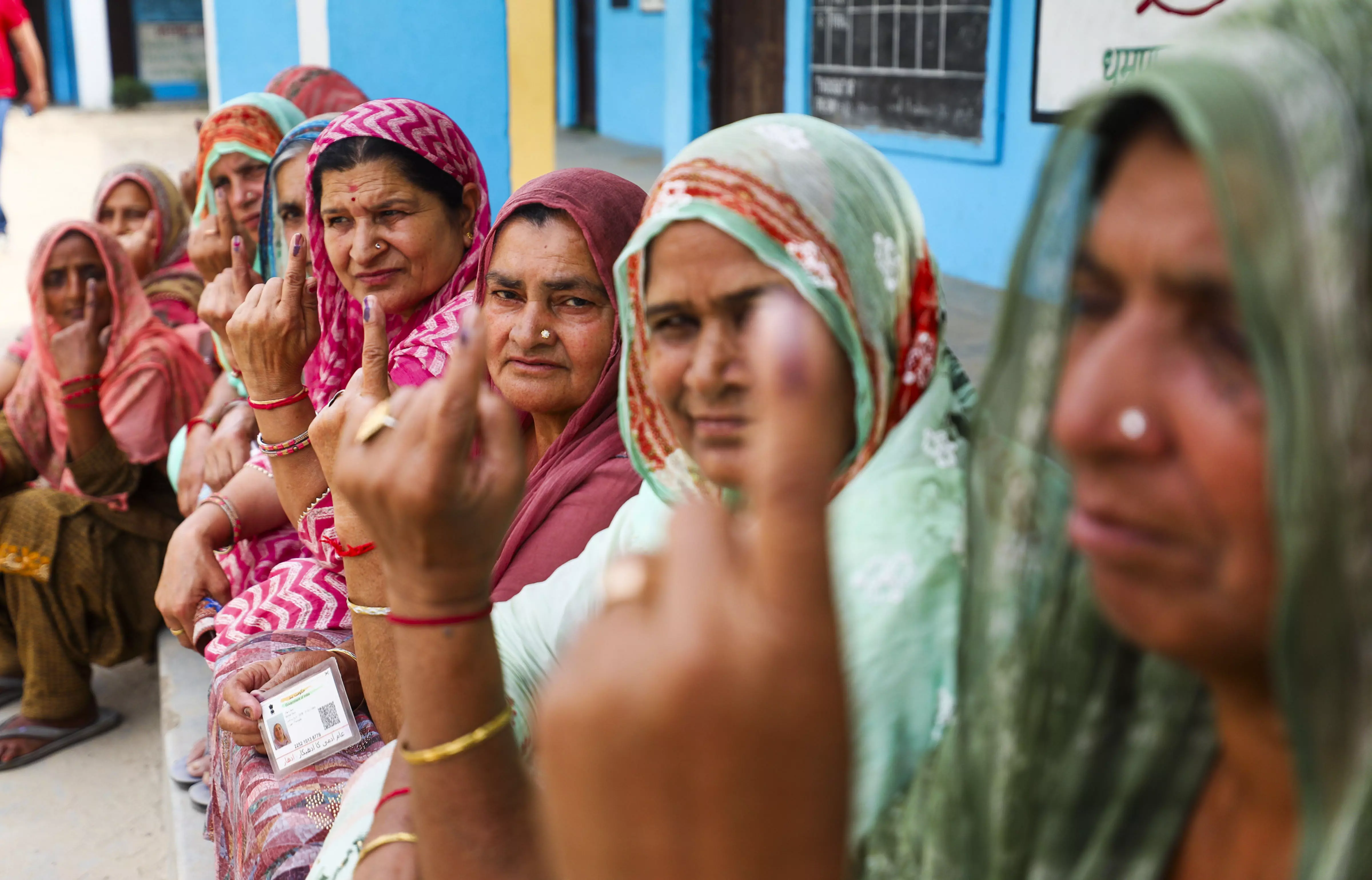 Jammu Records 69.01 Percent Polling Jammu Records 69.01 Percent Polling