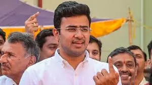 ECI Files Case Against Tejaswi Surya For Seeking Votes Basis Religion ECI Files Case Against Tejaswi Surya For Seeking Votes Basis Religion