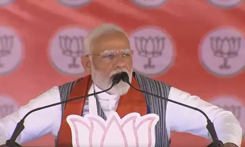 Modi Slams Congress-RJD Alliance Over EVM Verdict