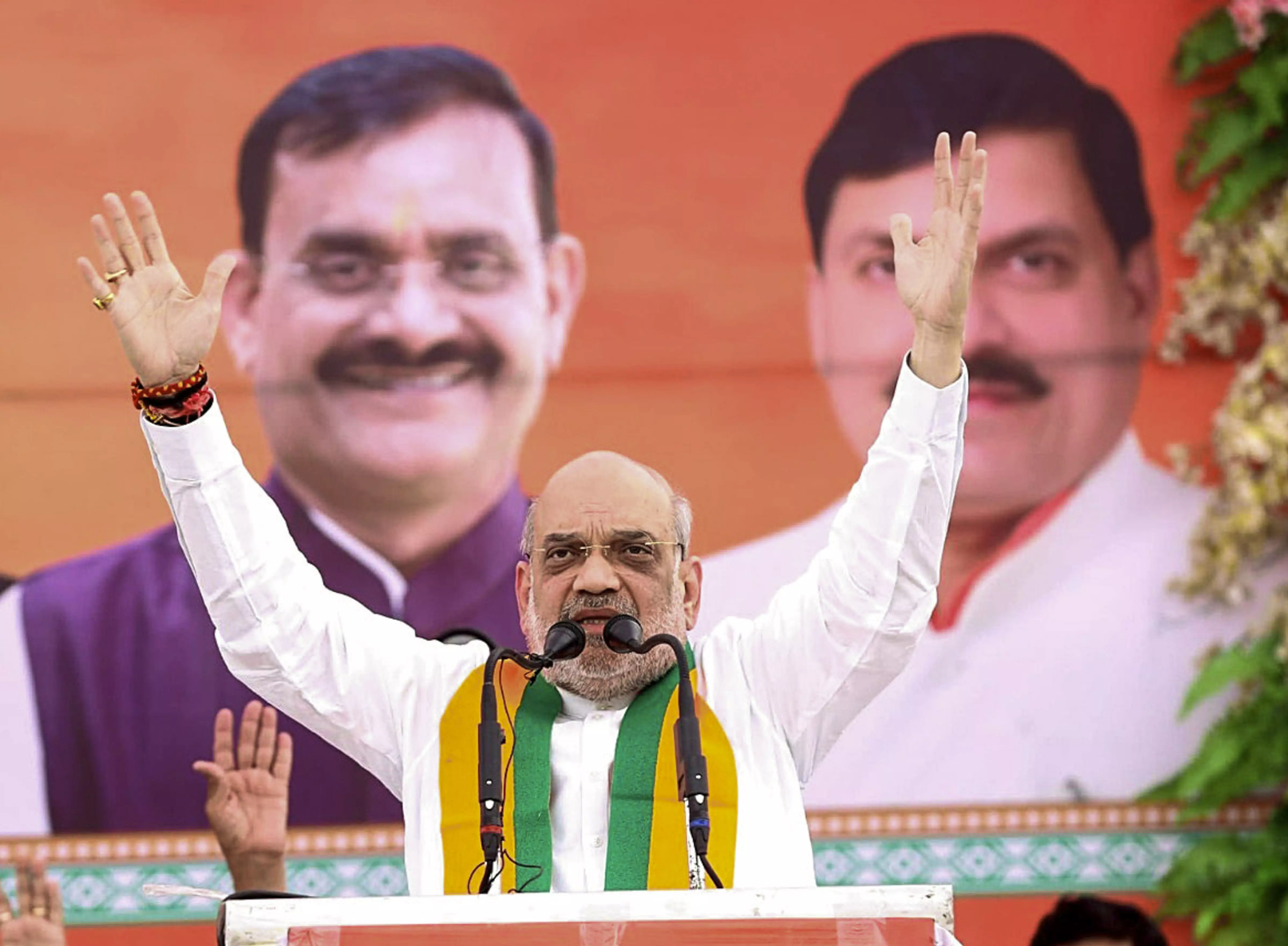 Make Modi PM for third time to end terrorism and Naxalism: Shah