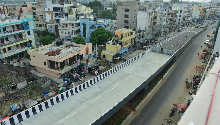 Hyderabad: Gopanpally Flyover Nears Completion, to Ease Traffic