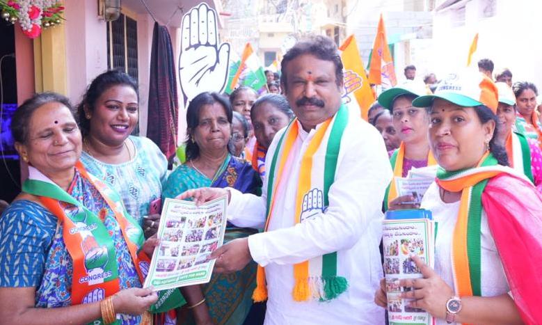 Sri Ganesh Steps Up Campaigning in Secunderabad Cantonment