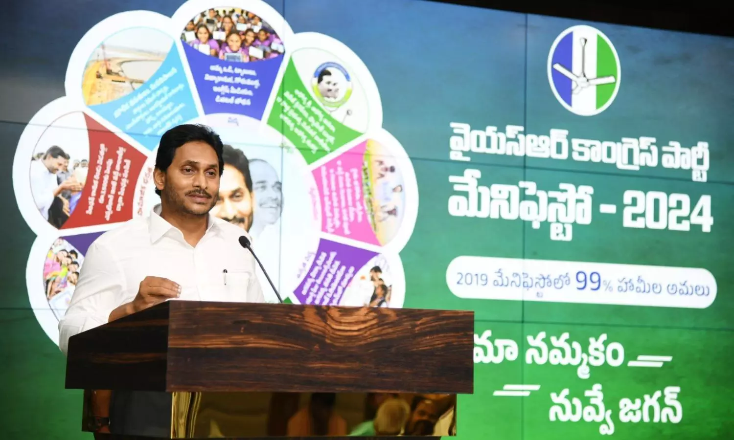 Naidu Misleading Public With Unachievable Promises in TDP Manifesto: Jagan