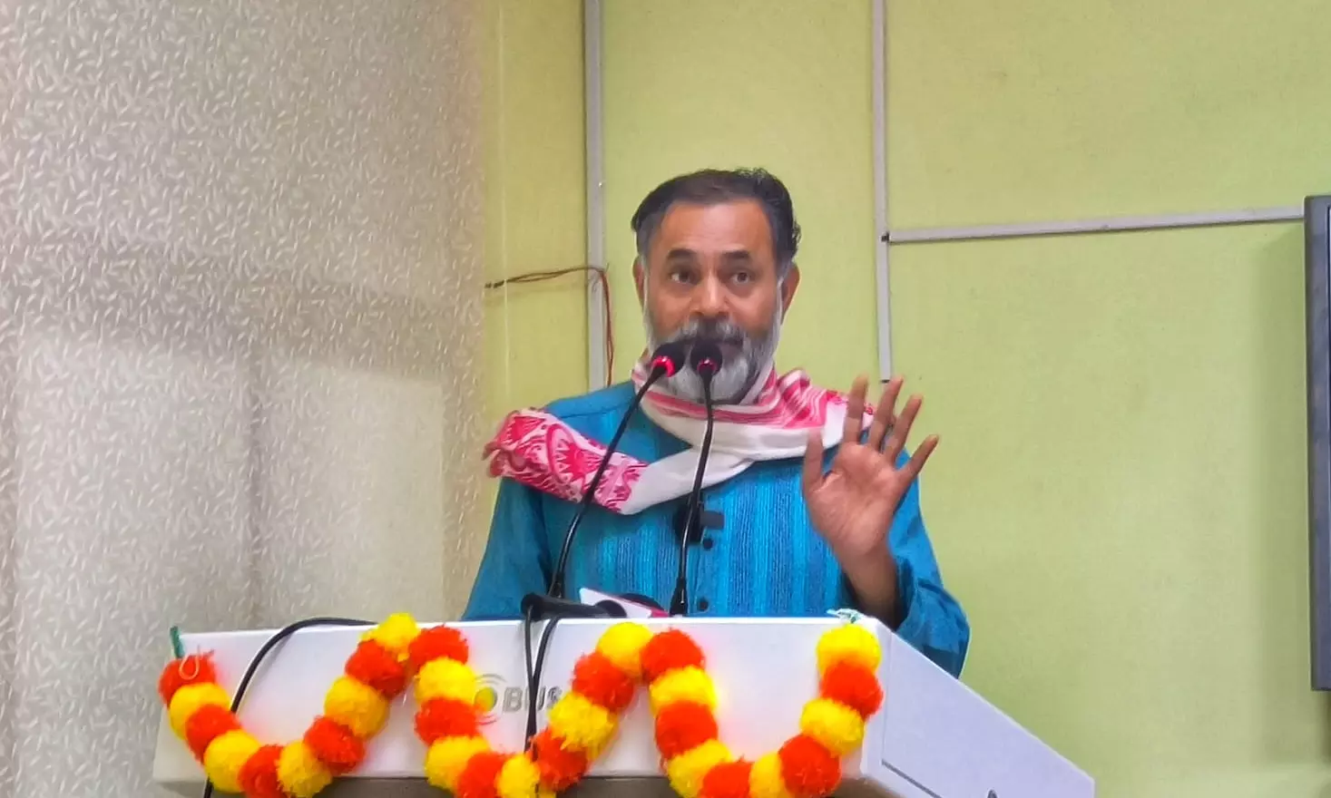 Yogendra Yadav, Sukumar Narayana Stress Democracy Protection at Osmania Workshop