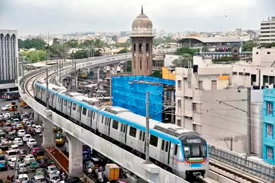 Route Map of New Hyderabad Metro from Nagole to Chandrayanagutta