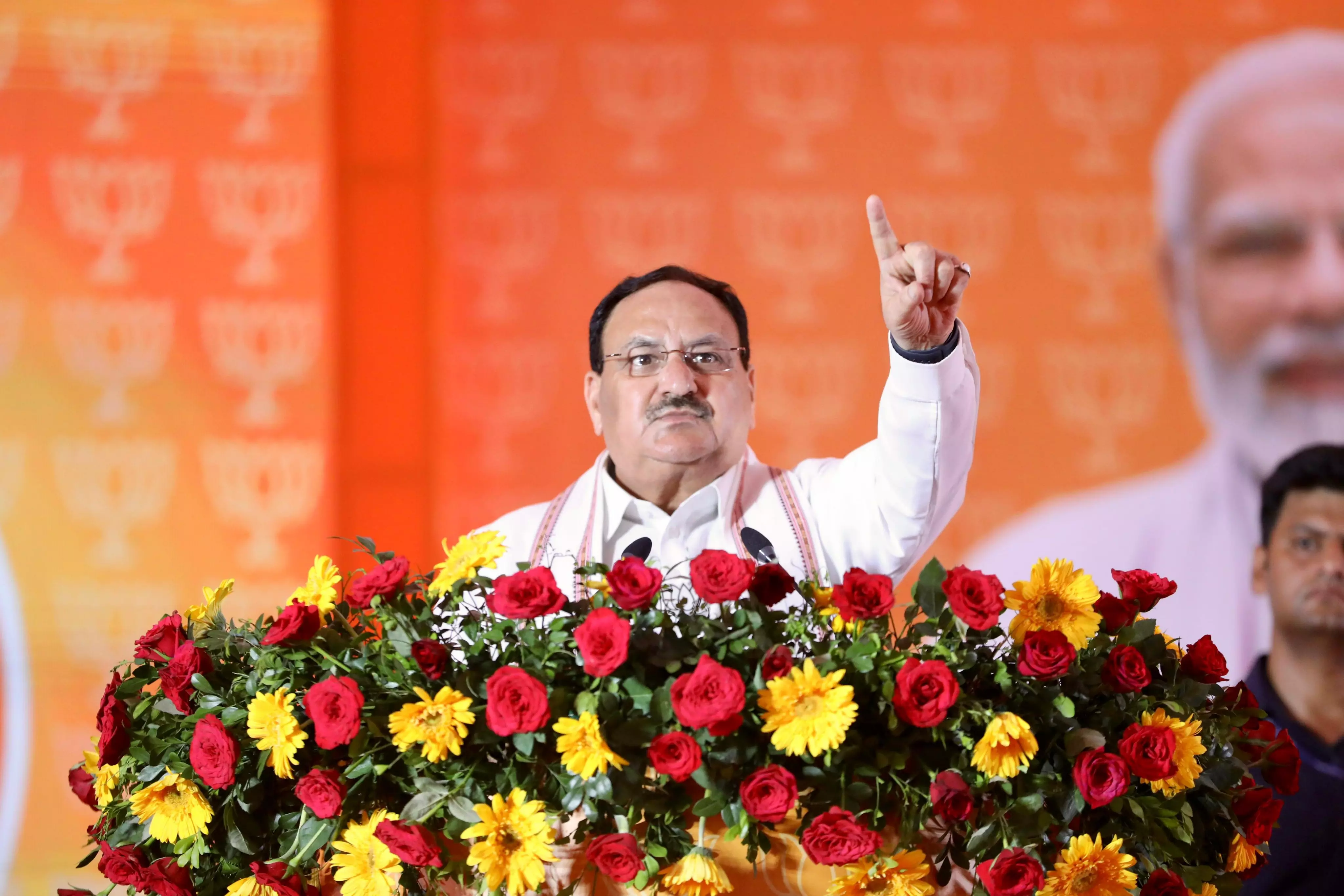 Nadda: Didi Soft on Terrorists, Wants Majboor Sarkar