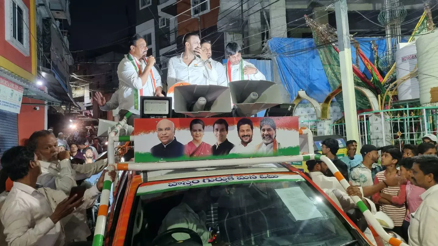 Nagender Intensifies Campaign