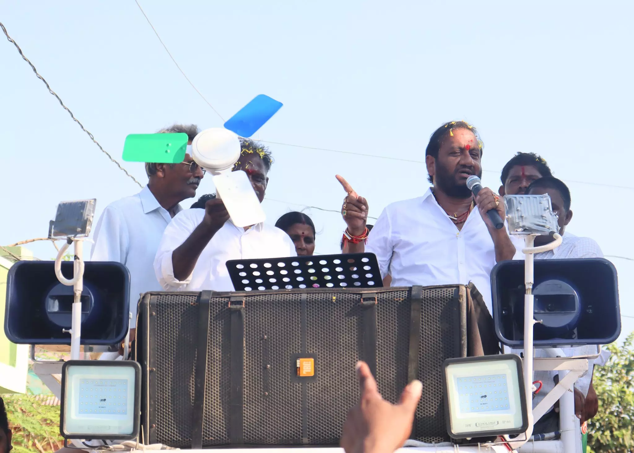 Battle in Kovur Shifts Focus from Development to Personal Attacks Battle in Kovur Shifts Focus from Development to Personal Attacks