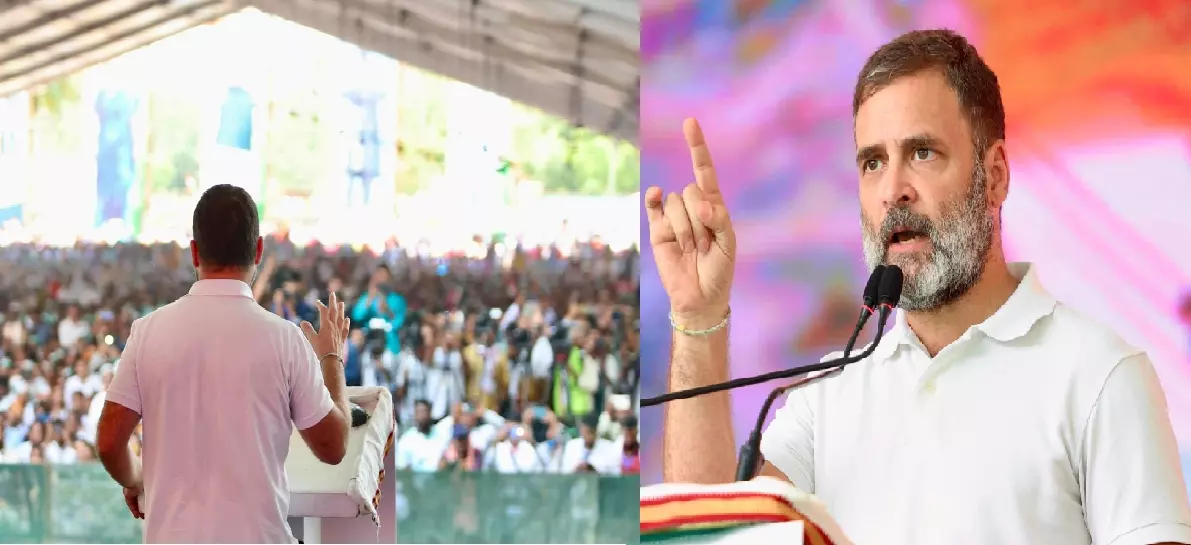 BJP-BJD Relationship That Of A Married Couple Says Rahul Gandhi In Odisha