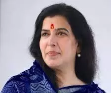 EC Issues Notice To BJP Korba Candidate Saroj Pandey On Religious Event Photo