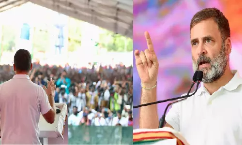 BJP-BJD Relationship That Of A Married Couple Says Rahul Gandhi In Odisha BJP-BJD Relationship That Of A Married Couple Says Rahul Gandhi In Odisha