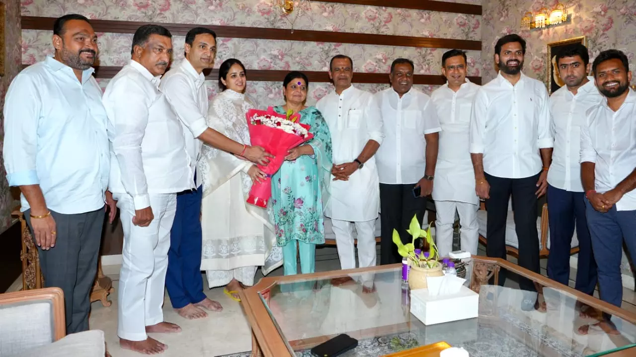 BRS Leader Gutha Sukender Reddy’s Son Amit Joins Congress