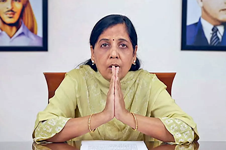 Kejriwals wife Sunita given permission for meeting him in Tihar jail: AAP