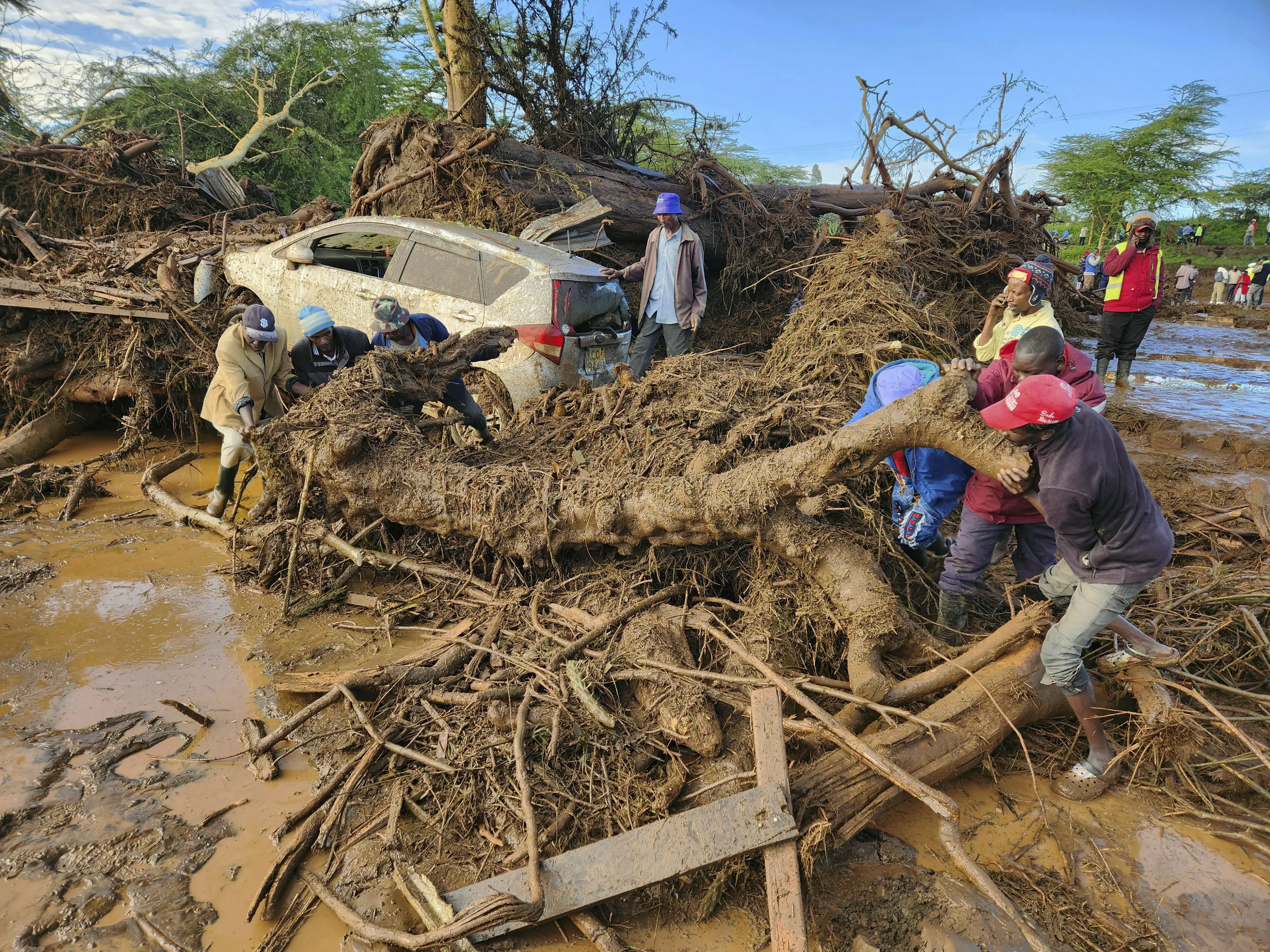 Dozens killed as dam bursts in flood-hit Kenya