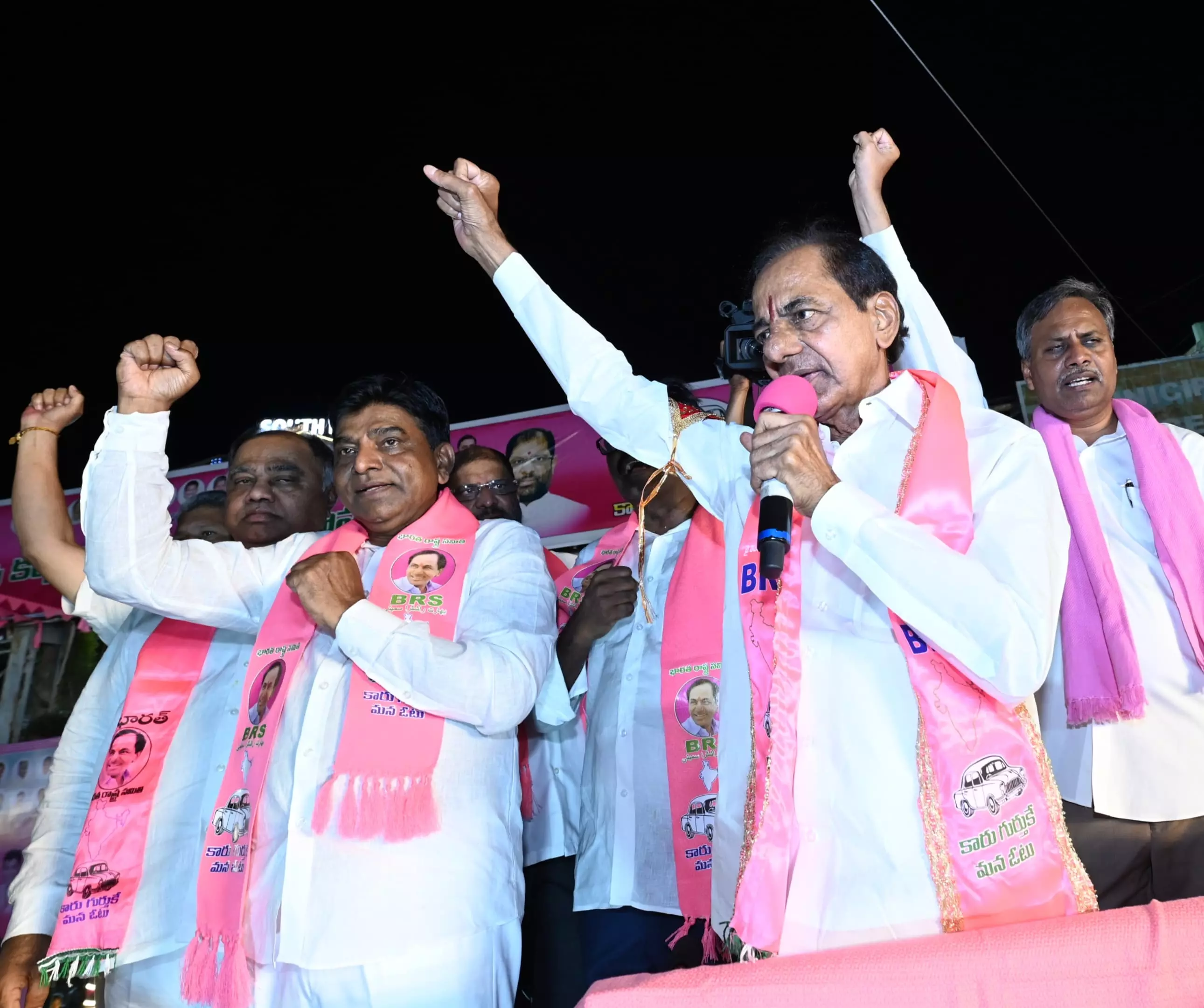 Strengthen BRS and Protect Your Interests: KCR Tells Khammam People