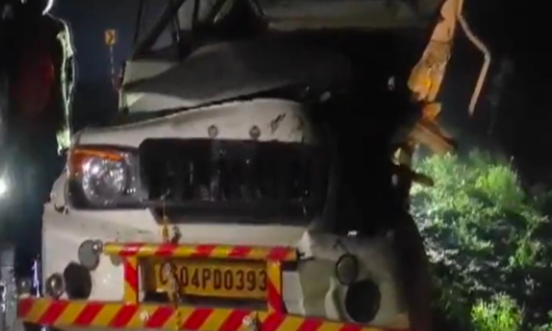 Chhattisgarh: 9 killed, 23 injured as van rams into truck