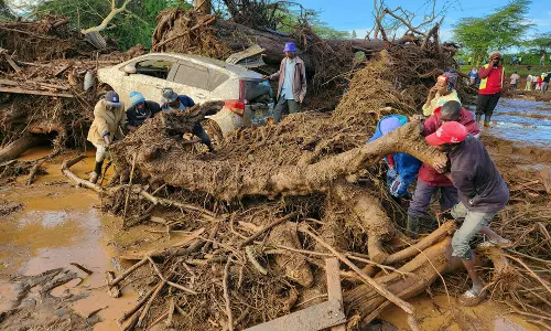 Dozens killed as dam bursts in flood-hit Kenya