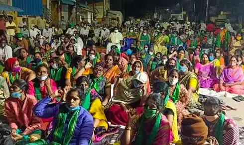 No poll campaign in temple town, Srisailam EO warns employees No poll campaign in temple town, Srisailam EO warns employees