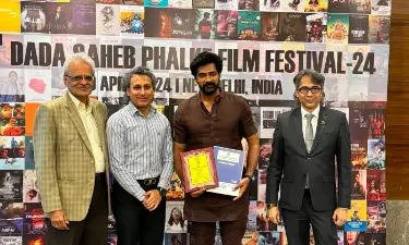 Naveen Chandra Wins Best Actor at Dada Saheb Phalke Film Festival