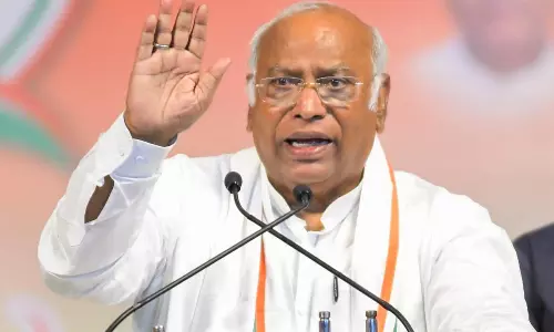 BJP is aiming to win 400-plus seats to snatch rights of poor people: Congress chief Kharge BJP is aiming to win 400-plus seats to snatch rights of poor people: Congress chief Kharge
