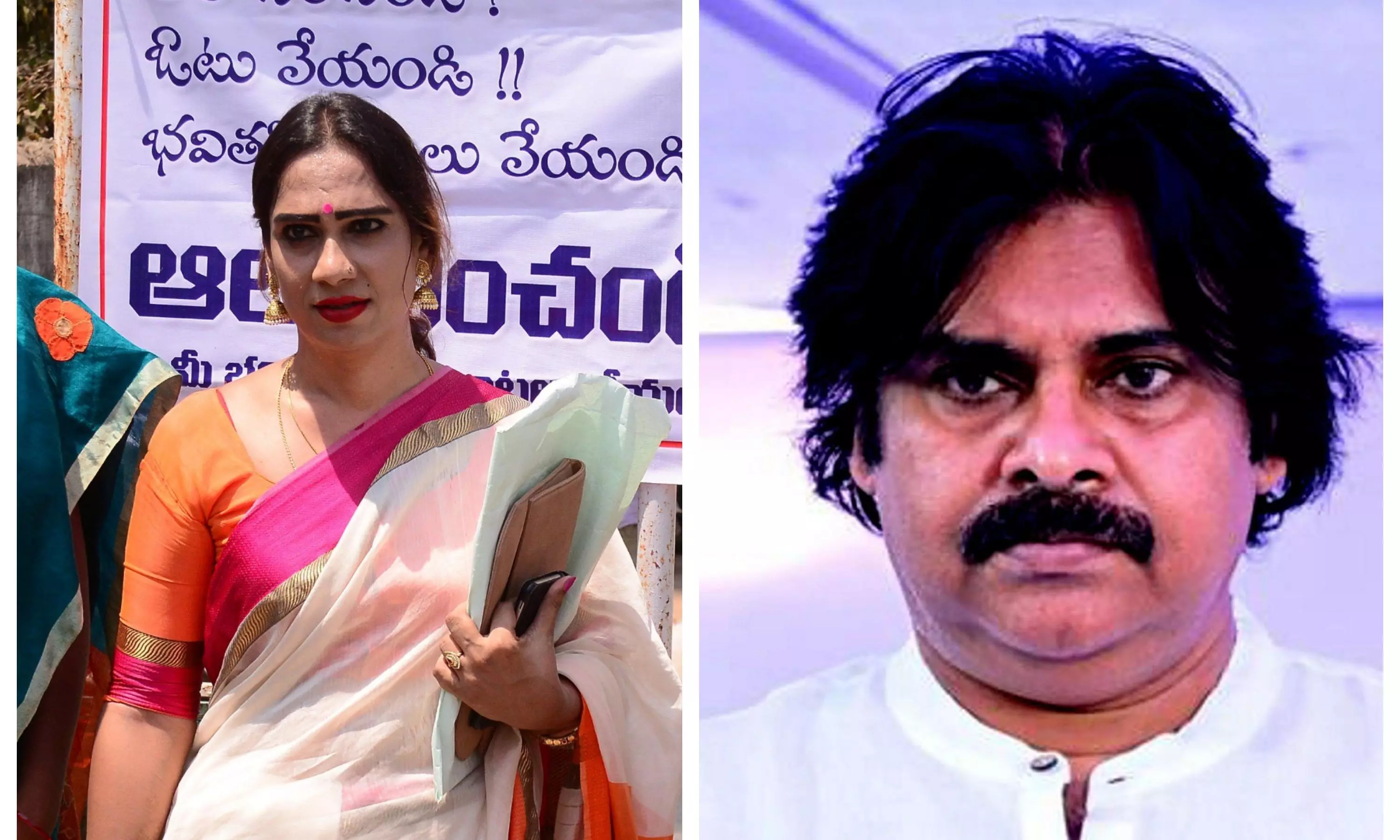 Bigg Boss transgender contestant Tamanna challenges Pawan Kalyan in Pithapuram Bigg Boss transgender contestant Tamanna challenges Pawan Kalyan in Pithapuram