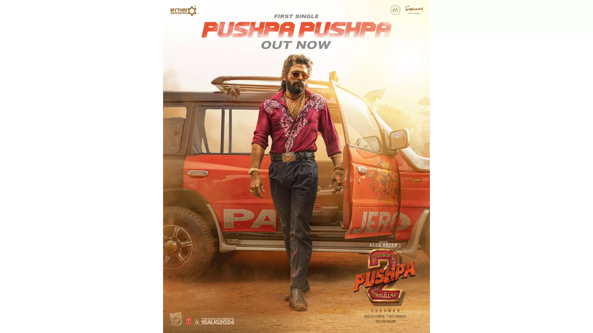 Pushpa 2 song hails return of Pushpa Raj Pushpa 2 song hails return of Pushpa Raj