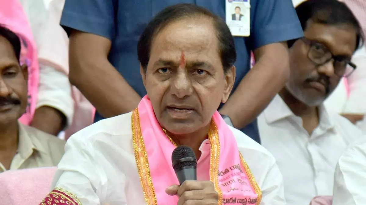 EC Bans KCR From Campaigning for 48 Hours EC Bans KCR From Campaigning for 48 Hours