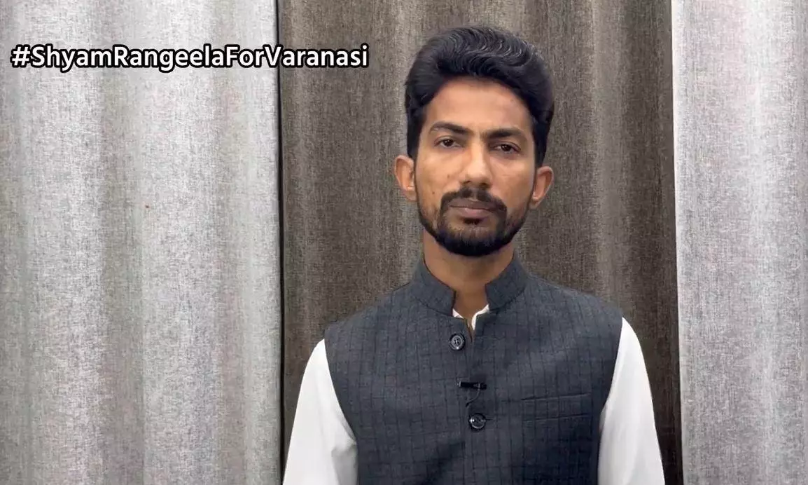 Comedian Shyam Rangeela to contest from Varanasi against PM Modi
