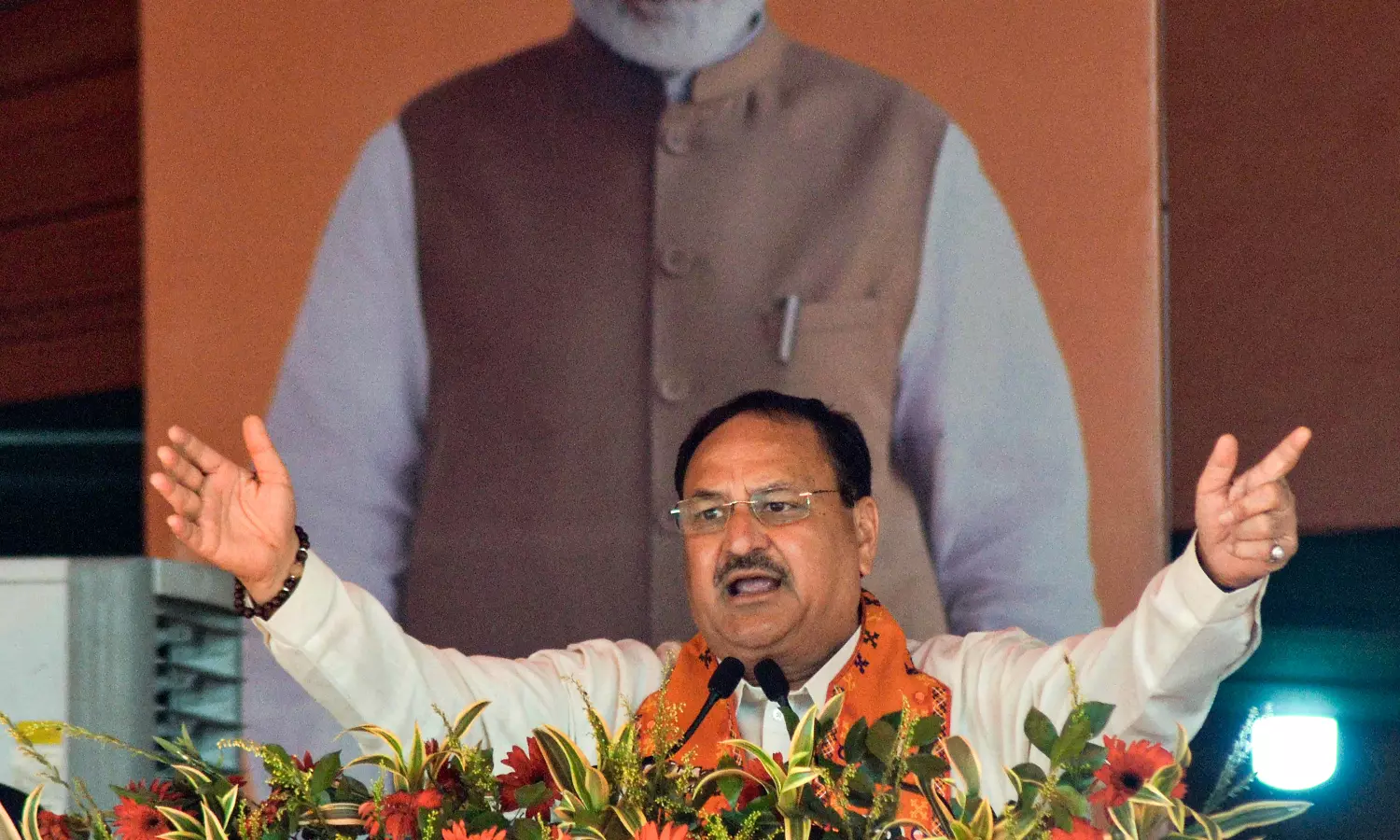 MP LS polls: Opposition wants reservation based on religion, BJP will not allow it to happen: J P Nadda