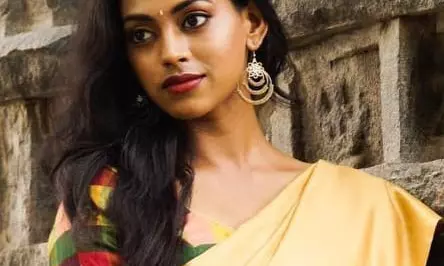 Kamakshi Bhaskarla wins Best Actress Award at 14th Dada Saheb Phalke Film Festival