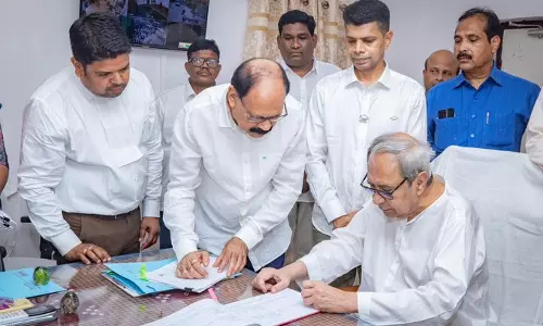 Odisha CM Naveen Patnaik Files Nomination from Kantabanji Assembly Seat Odisha CM Naveen Patnaik Files Nomination from Kantabanji Assembly Seat