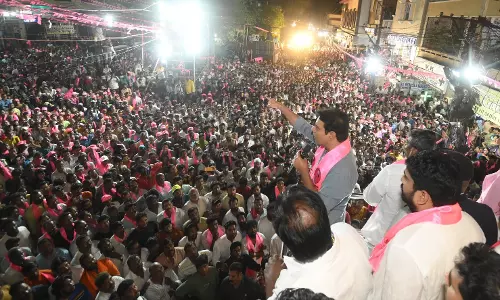 ‘Partisan’ ECI is Pro-Modi and Revanth: KTR