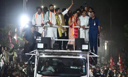 Revanth Asks Medak Voters to Defeat KCR and Harish Revanth Asks Medak Voters to Defeat KCR and Harish